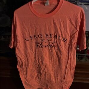 Fruit of the Loom fluorescent Orange HD Cotton T-Shirt